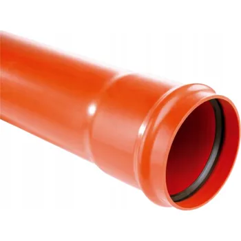 Kanalizační potrubí TRUBKA KANALIZAČNÍ TRUBKA VNĚJŠÍ PVC Ø 110 x 3.2 x 500 mm SN8 PLNÁ