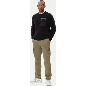 Pánský svetr Aeronautica Militare Svetr 252MA1573UL00539 Černá Regular Fit L