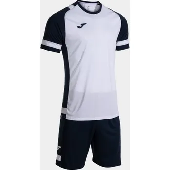 Chlapecké tričko Pánská sportovní souprava JOMA LIDER SET WHITE DARK NAVY Velikost: M, Barva: WHITE-NAVY