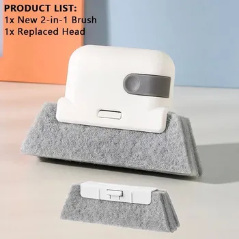 Vysavač na okno Čistič drážek oken rámů a dveří | čistič, kartáč - 04