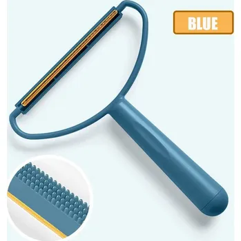 Pomůcka pro obuv a oblečení Odstraňovač chlupů pro sedačky a koberce | odstraňovač chlupů, kartáč - Skalní modrá