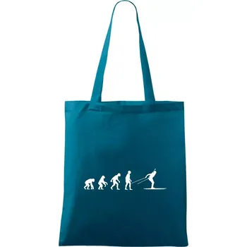 Biathlon Evoluce Běh - Taška bavlněná - 42 x 38 cm ( Petrolejová )