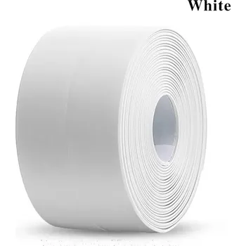 Lepicí páska Voděodolná samolepicí těsnicí páska na spáry | těsnicí páska, rohová páska - Bílý , 3,8 cm , 3,2 m