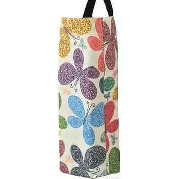 Držák na sáčky s výsuvným otvorem | plastový držák, nástěnný organizér - 1 ks kapra Koi