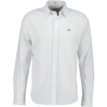 Pánská košile KOŠILE GANT REG JERSEY SHIRT WHITE