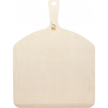 Lopata na pizzu DŘEVĚNÉ PRKÉNKO LOPATKA NA PIZZU SERVÍROVÁNÍ PEČENÍ VELKÉ 43x32cm