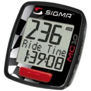 Tachometr ZNAČKOVÝ MOTOCYKLOVÝ TACHOMETR SIGMA MC 10 NA MOTORKU SKÚTR ČTYŘKOLKU VODĚODOLNÝ