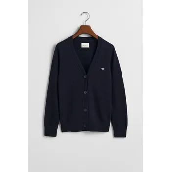 Dámský svetr KARDIGÁN GANT CLASSIC COTTON CARDIGAN EVENING BLUE
