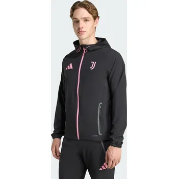 ADIDAS Bunda Juventus Tiro 25 Competition Vis Tech Travel XS RŮŽOVÁ|ČERNÁ