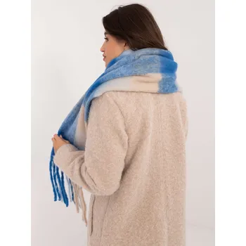 Šála Wool Fashion Italia Šála -AT-SZ-2312502.53- Barva: Modrá, Velikost: UNI