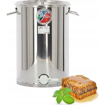 Nádoba na med Pro-Tech shop Nádoba na med 60L s plastovým ventilem, víkem a úchyty 62163 BEE1390