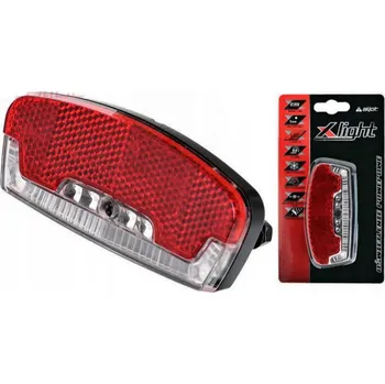 Cyklosvítilna Zadní světlo na kolo X-light XC-286 20 lm na baterie