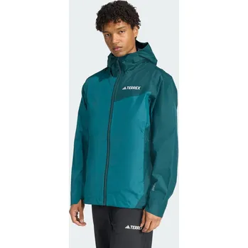 ADIDAS Bunda Terrex Multi 2.5L Rain.Rdy S ZELENÁ
