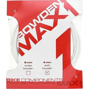 MAX1 Bowden 4 mm bílý balení 3 m