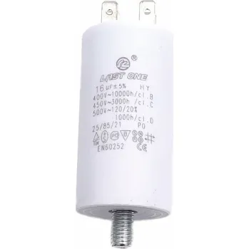 Kondenzátor Kondenzátor rozběhový 16uF, konektory TC886DS