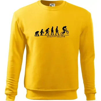 Pánská mikina Evolution Downhill - Mikina Essential pánská - 2XL ( Žlutá )