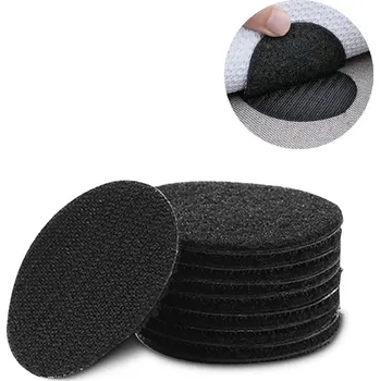 Suchý zip na koberce a prostěradla | protiskluzová páska, držák textilu - černý , 5 KS