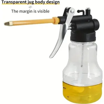 Transparentní tlaková olejová pumpa 250ml | olejová pumpa, mazací pistole