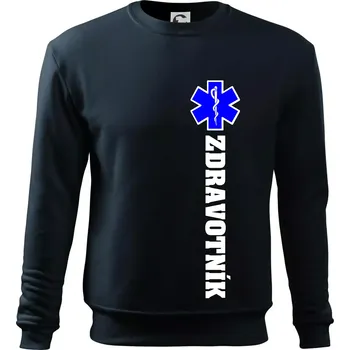 Hvězda života - zdravotník - Mikina Essential dětská - 158 cm/12 let ( Námořní modrá (velmi tmavá - téměř černá) )