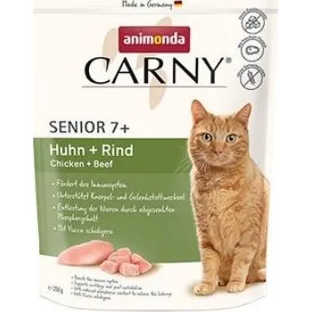 Volný čas Animonda CARNY Cat Senior kuře a hovězí 350g