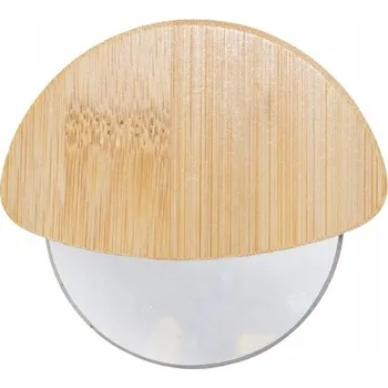 Kuchyňský nůž Nůž na pizzu, domácí nůž radýlko kulatý dřevěný váleček , bambus