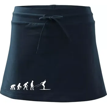 Dámská sukně Biathlon Evoluce Běh - Sportovní sukně - two in one - M ( Námořní modrá (velmi tmavá - téměř černá) )