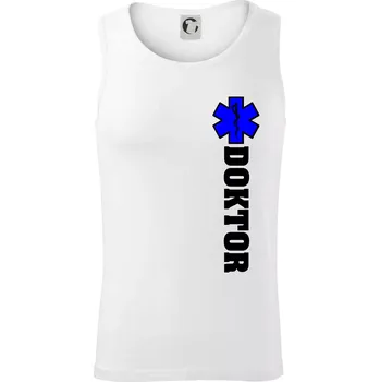 Hvězda života - doktor - Tílko pánské Core - S ( Bílá )