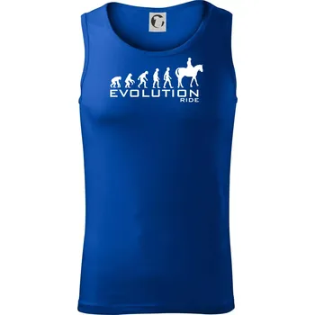 Pánské termoprádlo Evoluce Ride horse - Tílko pánské Core - L ( Královská modrá )