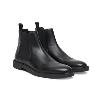 Dámská obuv BOSS Kotníková obuv s elastickým prvkem Calev 50552527 Černá 41