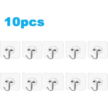 Držák na ručník Samolepicí háčky na ručníky čiré | háčky, držáky - B-10ks