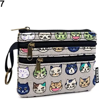 Peněženka Voděodolná malá peněženka se zipem | peněženka, organizér - 7