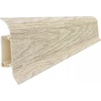 soklová lišta Lišta Vilo PVC 25 x 55 délka 250 cm, dub