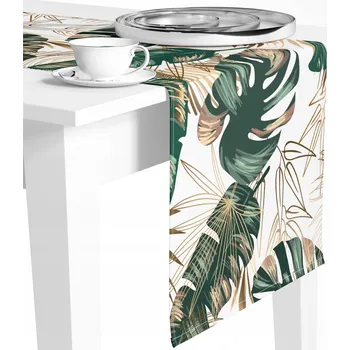 ubrus BĚHOUN NA STŮL dekorativní 40x160 cm Hladký matný Polský výrobek