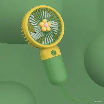 Domácí ventilátor Přenosný mini větrák s USB dobíjením | kapesní ventilátor, mini větrák - 008