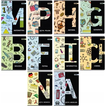 Sešit Sešit A5 s mřížkou Rexus, 60 listů