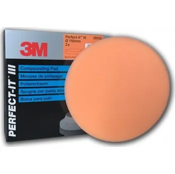 Brusný kotouč 3M ORANŽOVÁ LEŠTICÍ HOUBIČKA 09550 NA SUCHÝ ZIP 150 mm