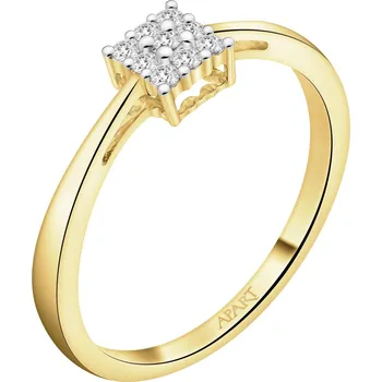 Prsten Zlatý prsten s brilianty - 0,09 ct - ryzost 585 - 231.110