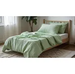 Mušelínové povlečení Mátové 140x200 70x90