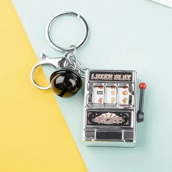 Mini hrací automat s ovocem na klíčenku pro děti - F