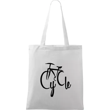 Cycle kolo - Taška bavlněná - 42 x 38 cm ( Bílá )