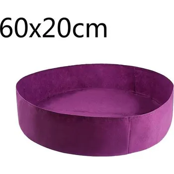 Velký venkovní květináč z filcu - 15 galonů 60x20cm-100013777