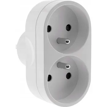 Elektrická zásuvka Elektrická Zásuvka nástěnná Zenitech bílá