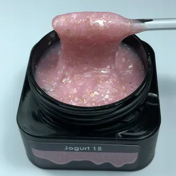 Lak na nehty MONARX STAVEBNÍ GEL NA NEHTY YOGURT 15 13 ML. (bez hema/ tpo)