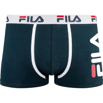 Boxerky Pánské boxerky Fila MAN BOXER L Tmavě modrá, Bílá, Červená