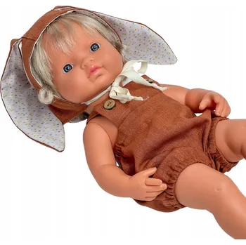 Doplněk pro panenku Sada pro panenky Miniland 38 Cm, zrzavé králičí uši