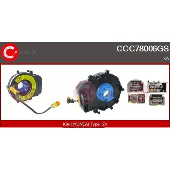 Vinutá pružina, airbag CASCO CCC78006GS