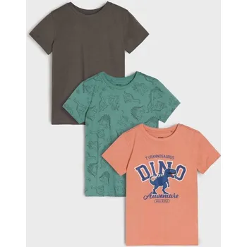 Sinsay - Trička 3 kusy - béžová - 063FT-02X - 063FT-02X-128