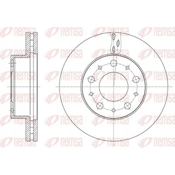 Brzdový kotouč Remsa 61600.10 Brzdový kotouč