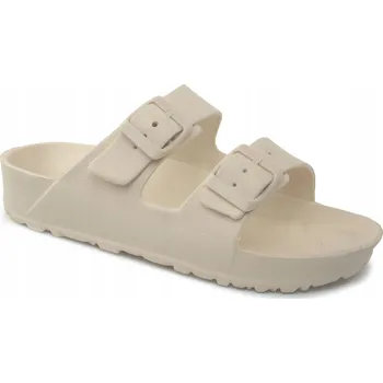 Dámské pantofle Pěnové pantofle lehké s nastavitelnými pásky Béžové 36