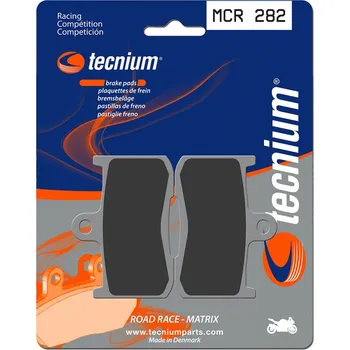 Nářadí na motocykly TECNIUM Racing Brzdové destičky ze slinutého karbonu - MCR282 MCR282